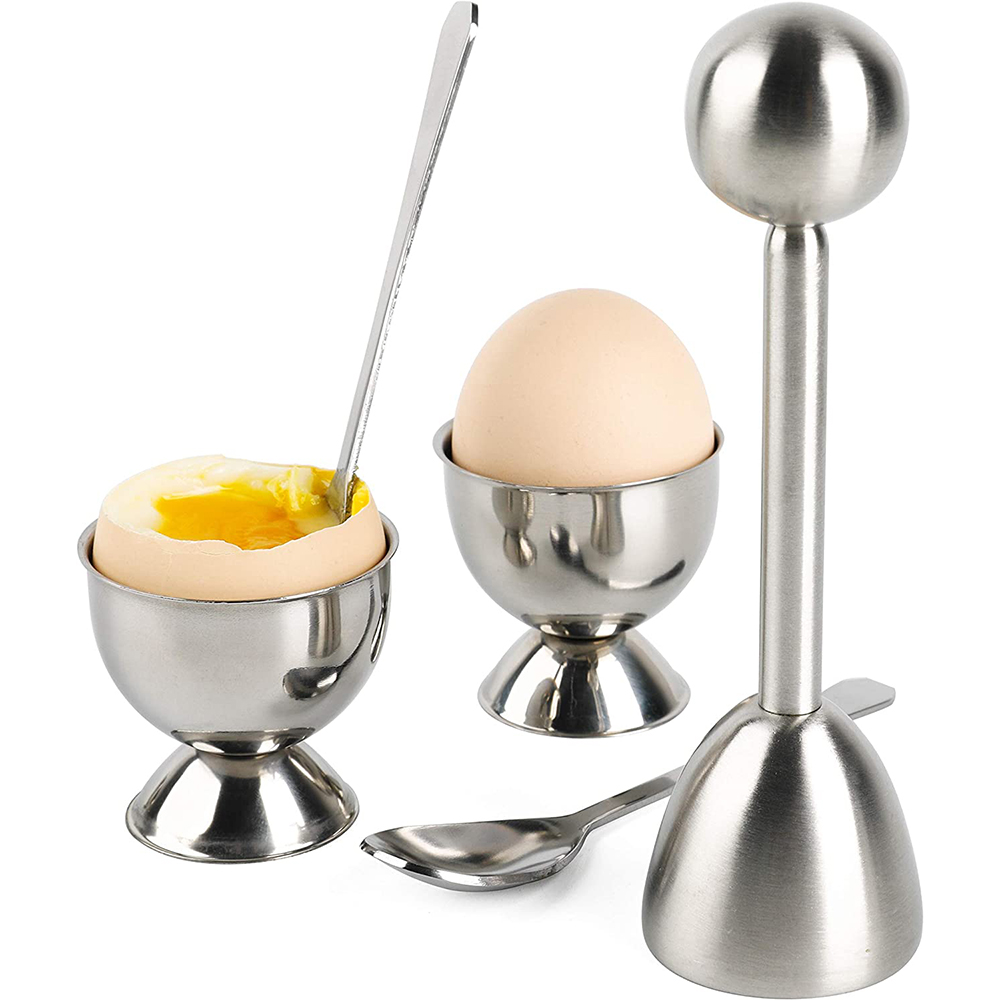 LMETJMA Egg Cracker Topper Set - Egg Separator Tool review and price