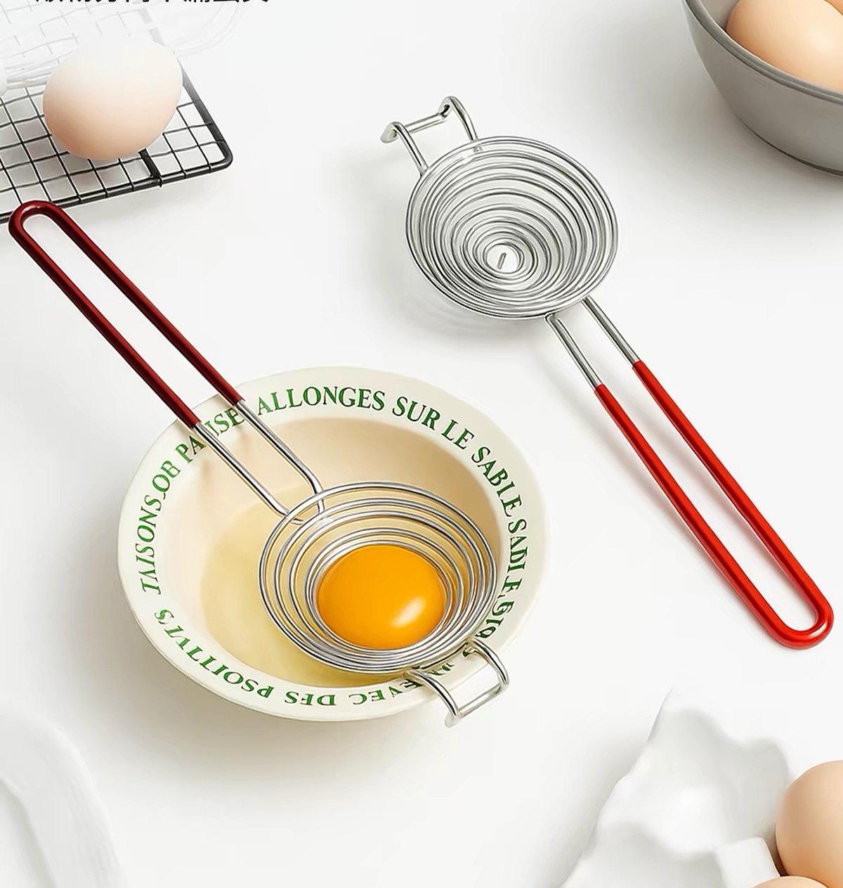 Egg White Separator Stainless  - Egg Separator Tool review and price