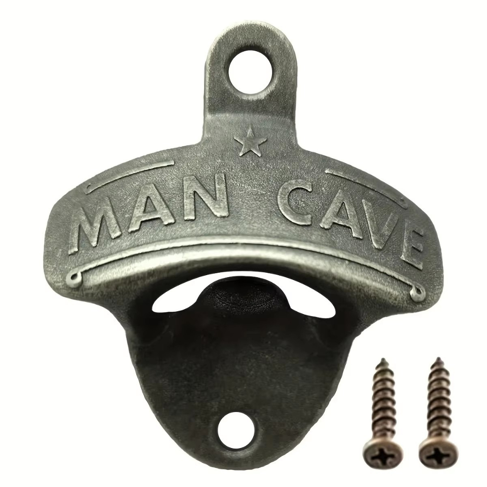 5pcs Embossed Man Cave Bottle  - Kitchen Gadgets For Men review and price