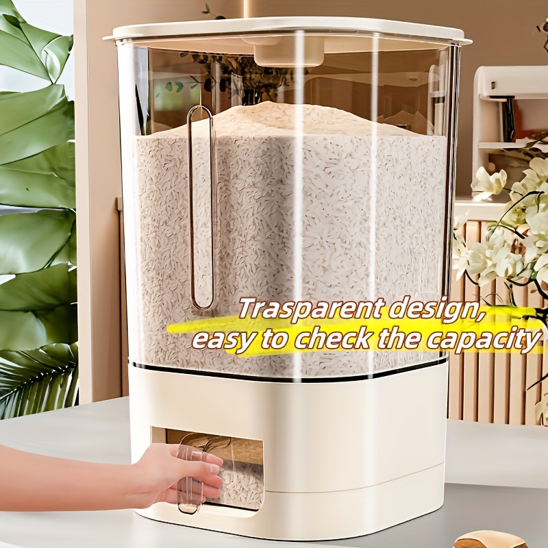 14LB Rice Dispenser, Large Gra - Kitchen Gadgets Organizer review and price