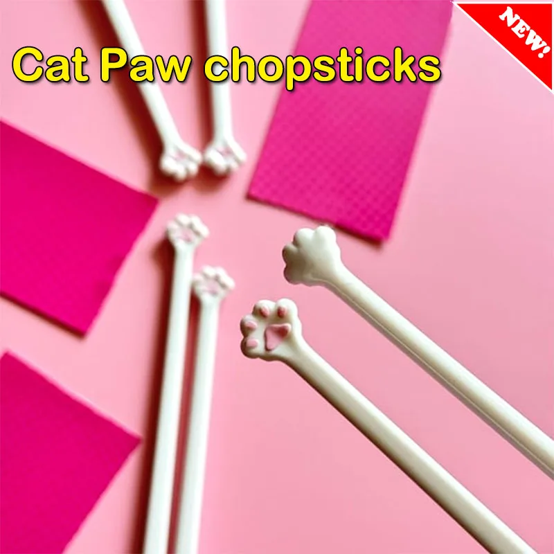 New Cat Paw Chopsticks For Bab - Kitchen Helper Gadgets review and price