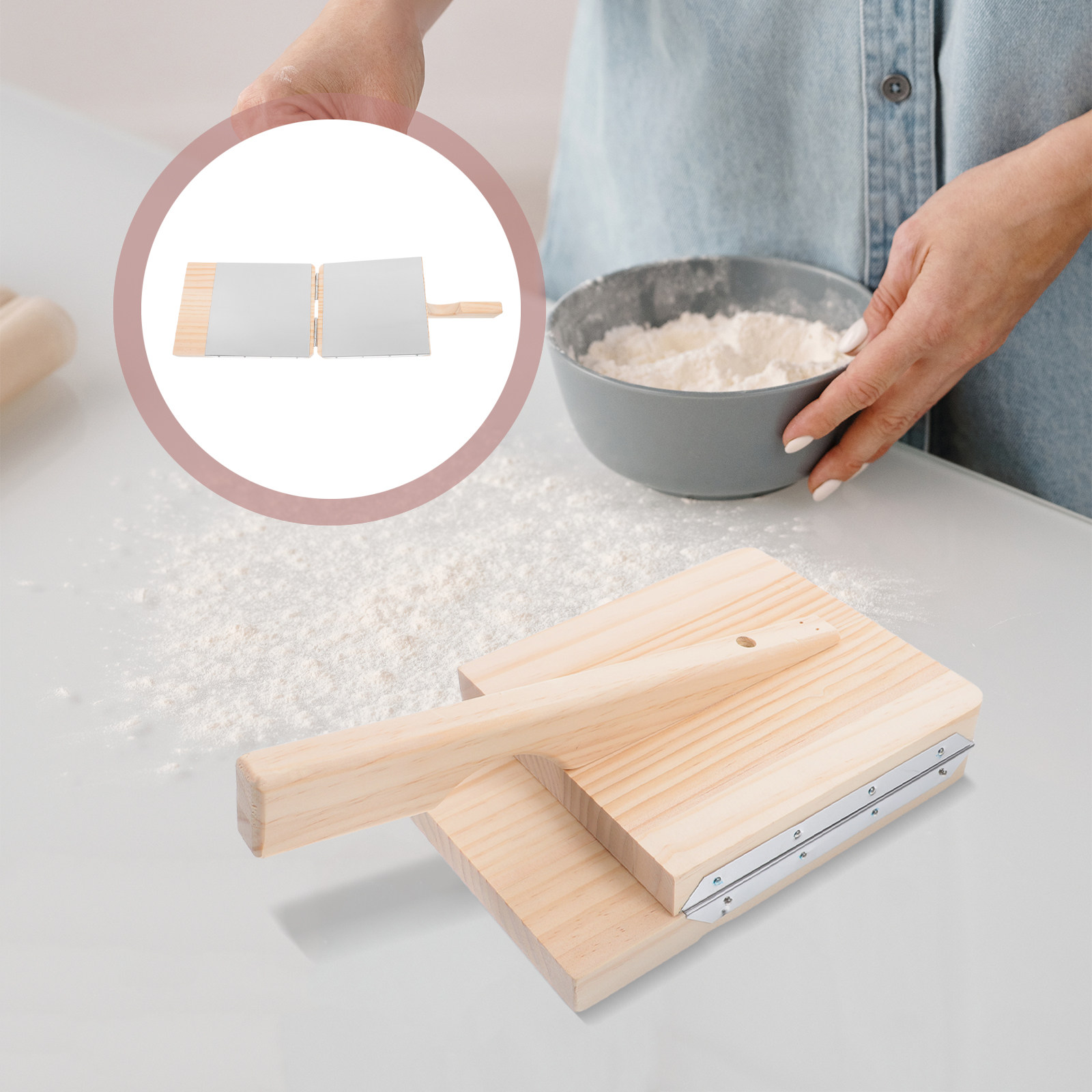 Wood Dumpling Press Mold Stain - Kitchen Gadgets Dumpling Maker review and price